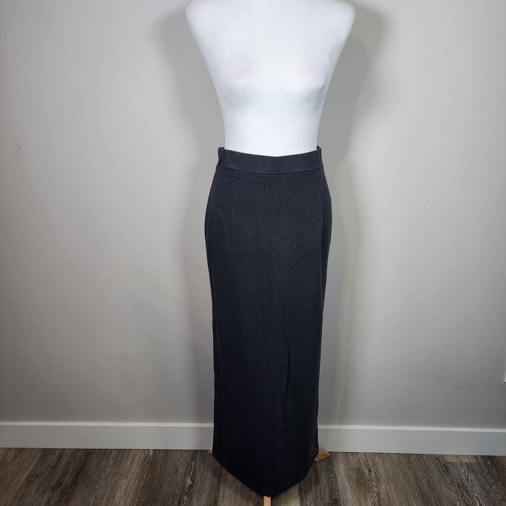 CAVM Maxi Skirt Womens Medium 26" Waist Stretch‎ Pencil Business Made In Japan